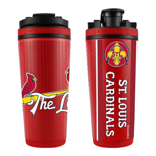 St. Louis Cardinals City Connect 26oz 4D Stainless Steel Ice Shaker