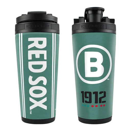 Boston Red Sox City Connect 26oz 4D Stainless Steel Ice Shaker