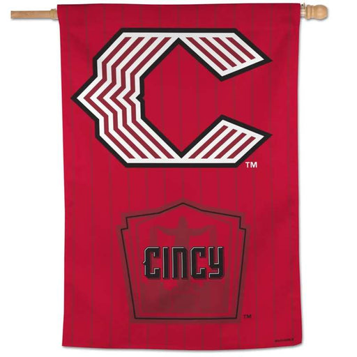 Cincinnati Reds 2026 City Connect Vertical Banner 28X40 in.