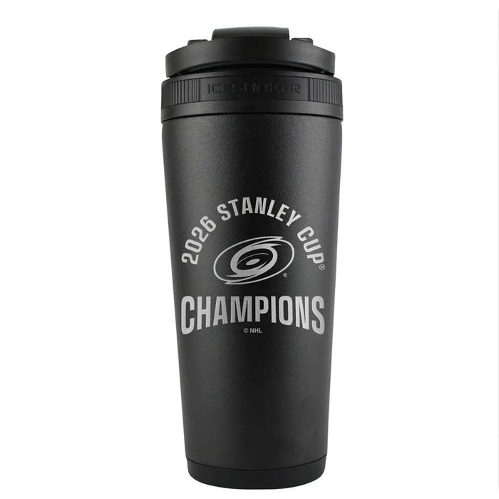 Carolina Hurricanes 2026 NHL Stanley Cup Champions 26oz Stainless Steel Ice Shaker