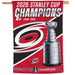 Carolina Hurricanes 2026 NHL Stanley Cup Champions Vertical Banner 28X40 in.