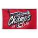 Carolina Hurricanes 2026 NHL Stanley Cup Champions Deluxe Flag 3X5 ft.