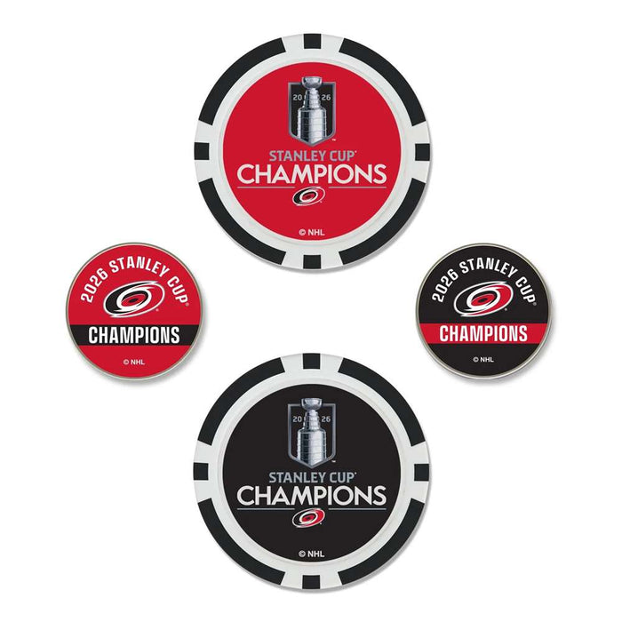 Carolina Hurricanes 2026 NHL Stanley Cup Champions Golf Ball Market Set of Four