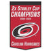 Carolina Hurricanes 2026 NHL Stanley Cup Champions Wool Banner 24X38 in.