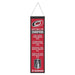 Carolina Hurricanes 2026 NHL Stanley Cup Champions Wool Banner 8X32 In.