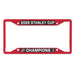 Carolina Hurricanes 2026 NHL Stanley Cup Champions License Plate Frame