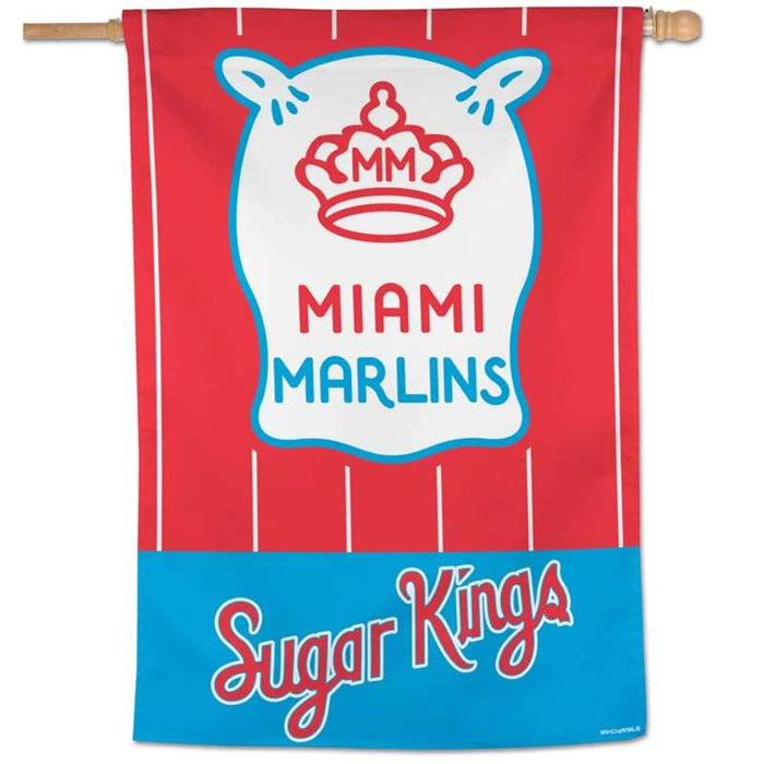 Miami Marlins City Connect Vertical Banner 28X40 in.