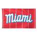 Miami Marlins City Connect Deluxe 3X5 Flag