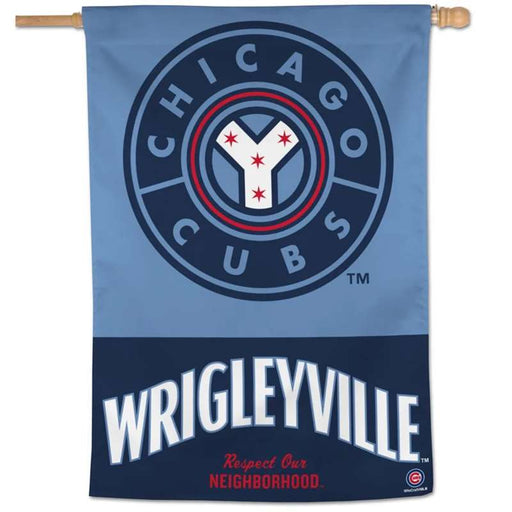Chicago Cubs City Connect Vertical Banner 28X40 in.