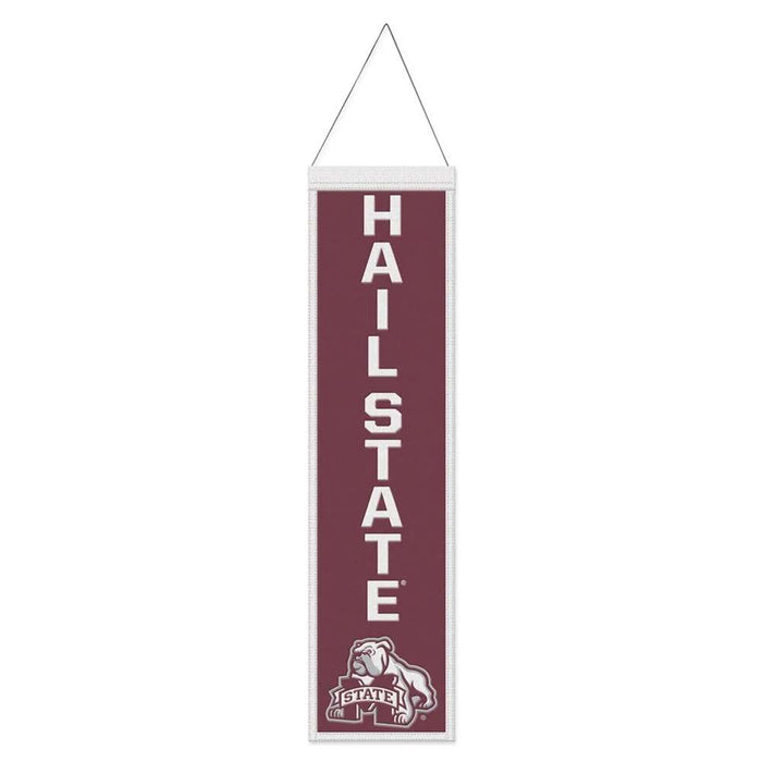 Mississippi State Bulldogs Wool Banner 8X32 in.