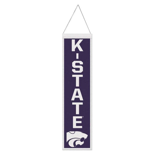 Kansas State Wildcats Wool Banner 8X32 in.