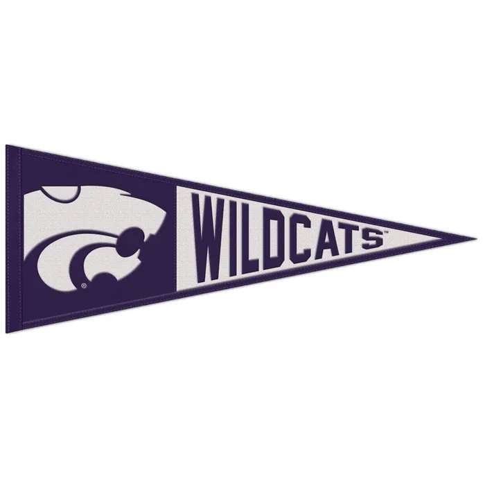Kansas State Wildcats Wool Pennant 13X32 in.