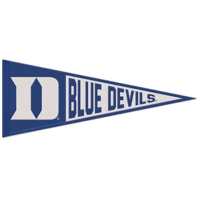 Duke Blue Devils Wool Pennant 13X32 in.