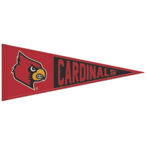 Louisville Cardinals Wool Pennant 13X32 in.