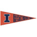 Illinois Fighting Illini Wool Pennant 13X32 in.