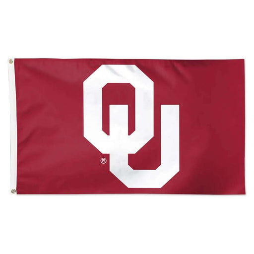 Oklahoma Sooners One-Sided Deluxe Flag - 3X5 ft.