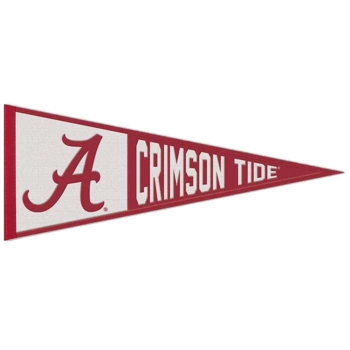 Alabama Crimson Tide Wool Pennant 13X32 in.