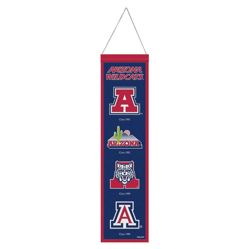 Arizona Wildcats Wool Banner 8X32 in.