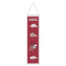 Arkansas Razorbacks Wool Banner 8X32 in.