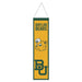 Baylor Bears Wool Banner 8X32 in.