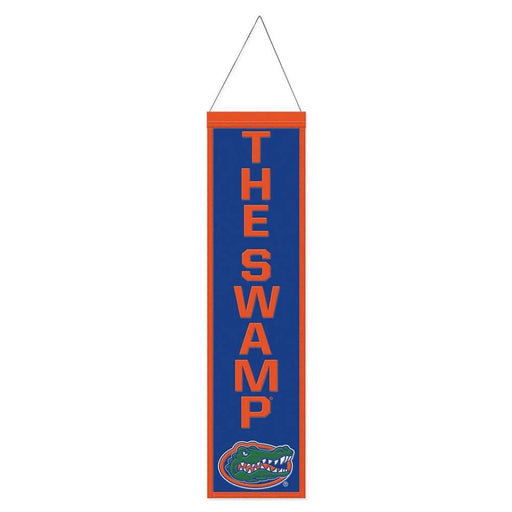 Florida Gators Wool Banner 8X32 in.