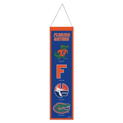 Florida Gators Wool Banner 8X32 in.