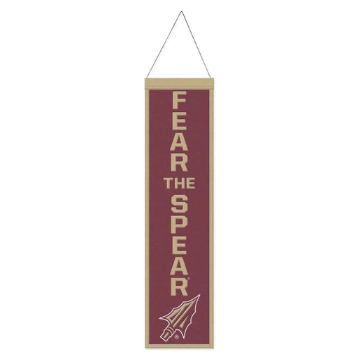 Florida State Seminoles Wool Banner 8X32 in.