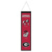 Georgia Bulldogs Wool Banner 8X32 in.
