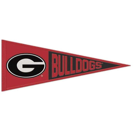Georgia Bulldogs Wool Pennant 13X32 in.