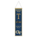 Georgia Tech Yellow Jackets Wool Banner 8X32 in.