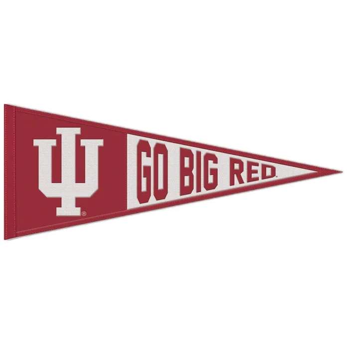 Indiana Hoosiers Slogan Wool Pennant 13X32 in.