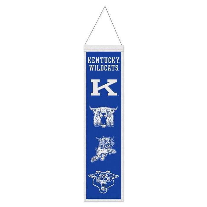 Kentucky Wildcats Wool Banner 8X32 in.