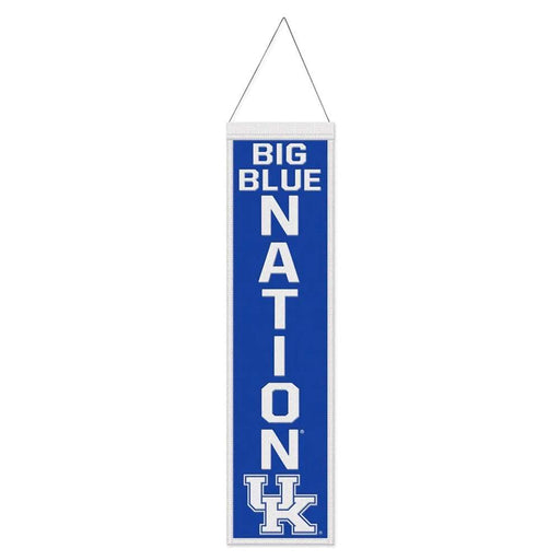 Kentucky Wildcats Wool Banner 8X32 in.