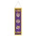 LSU Tigers Wool Banner 8X32 in.