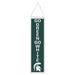 Michigan State Spartans Wool Banner 8X32 in.