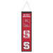 North Carolina State Wolfpack Wool Banner 8X32 in.
