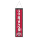 Ohio State Buckeyes Wool Banner 8X32 in.
