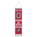 Ohio State Buckeyes Wool Banner 8X32 in.