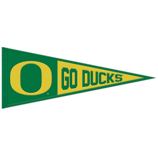 Oregon Ducks Wool Pennant 13X32 in.