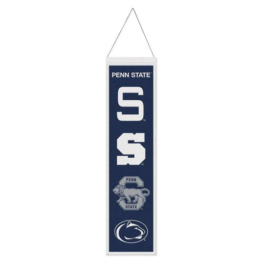 Penn State Nittany Lions Wool Banner 8X32 in.