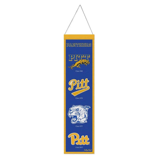 Pittsburgh Panthers Wool Banner 8X32 in.