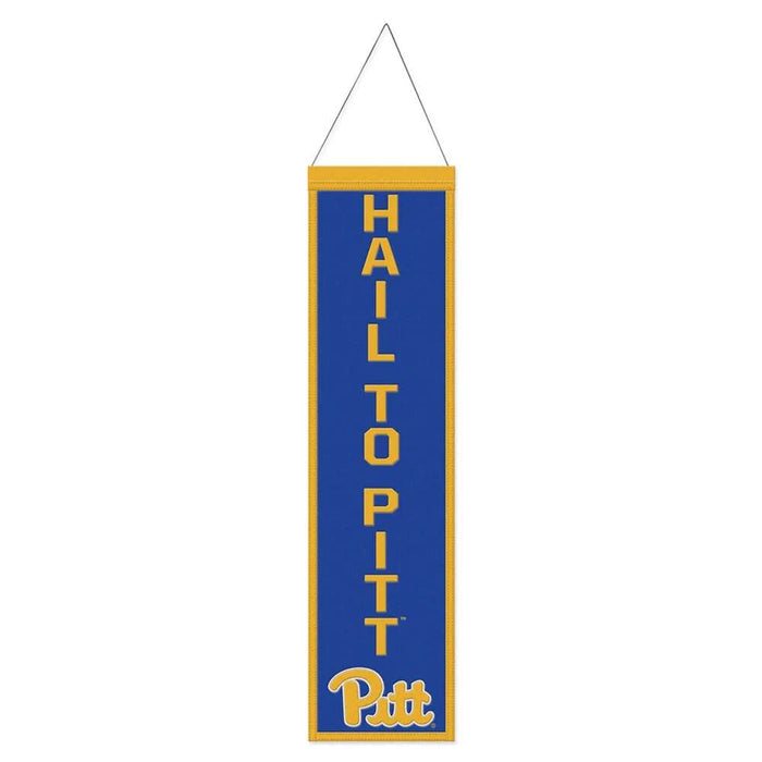 Pittsburgh Panthers Wool Banner 8X32 in.