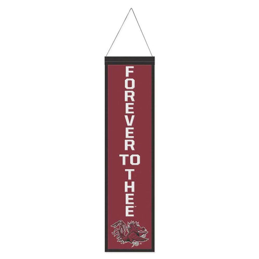 South Carolina Gamecocks Wool Banner 8X32 in.