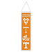 Tennessee Volunteers Wool Banner 8X32 in.