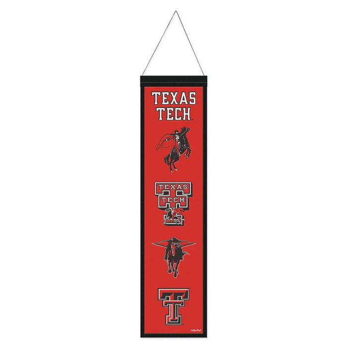 Texas Tech Red Raiders Wool Banner 8X32 in.