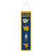 West Virginia Mountaineers Wool Banner 8X32 in.