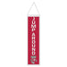 Wisconsin Badgers Wool Banner 8X32 in.