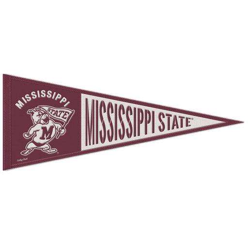 Mississippi State Bulldogs Wool Pennant 13X32 in.