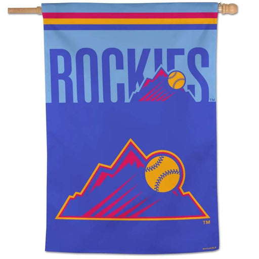 Colorado Rockies City Connect Vertical Banner 28X40 in.