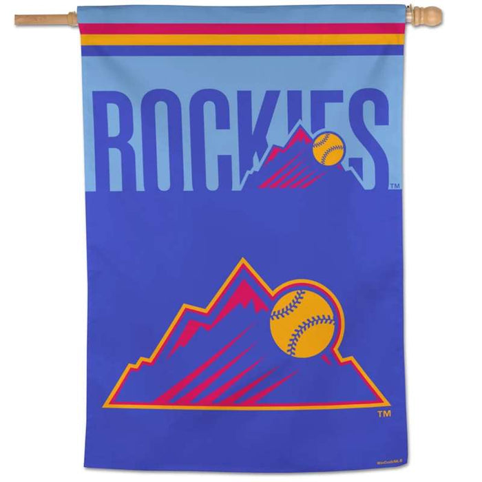 Colorado Rockies City Connect Vertical Banner 28X40 in.